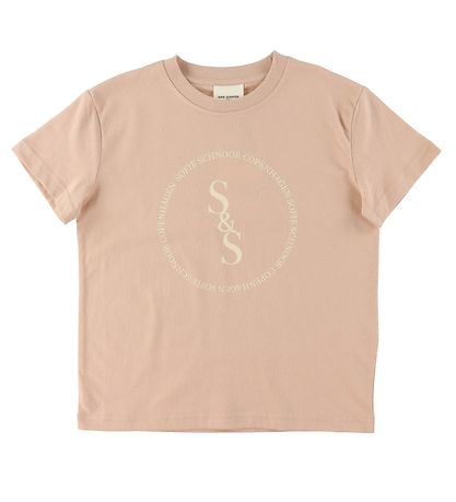 Petit by Sofie Schnoor Stuttermabolur - Light Rose