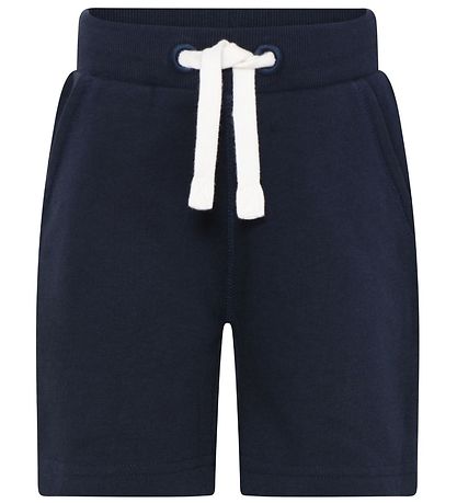 Minymo Shorts - 2er-Pack - Grey Melange/Navy