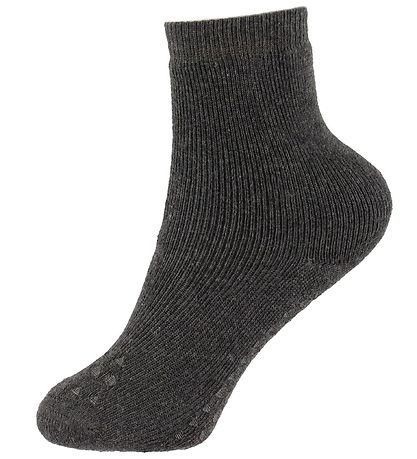 GoBabyGo Socks - Non-Slip - 4-Pack - Grey/Sand/Black