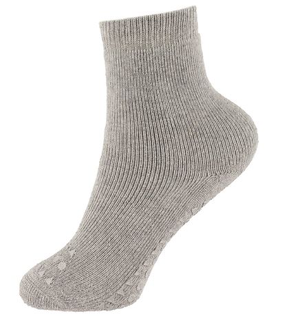 GoBabyGo Socks - Non-Slip - 4-Pack - Grey/Sand/Black