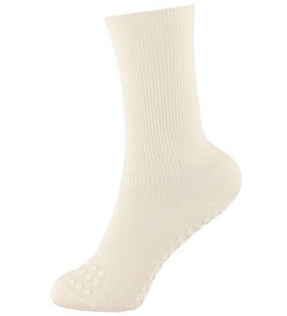 GoBabyGo Socks - Non-Slip - 4Pack - Rose/Grey/Offwhite/Sand
