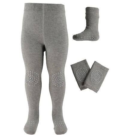 GoBabyGo Crawling Starter Pack Kit - Grey Melange