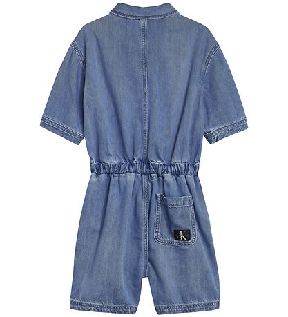 Calvin Klein Jumpsuit - Soft Gallaefni - Light Denim