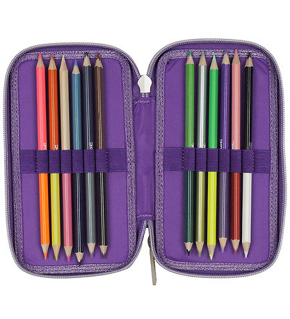 Jeva Federtasche m. Inhalt - Twozip - Rainbow Alicorn