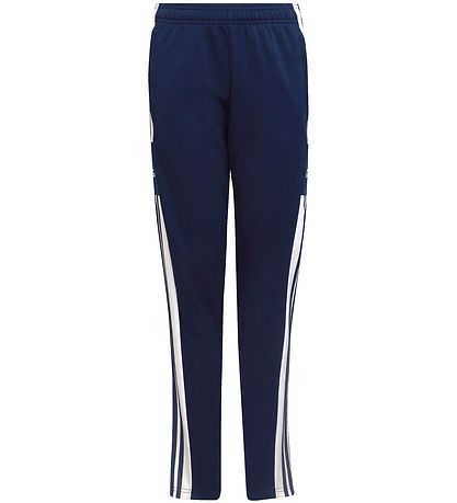 adidas Performance Trainingshose - SQ21 - Navy m. Weiß