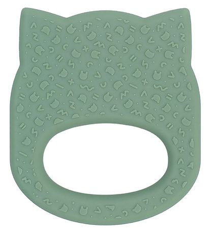 We Might Be Tiny Teether - CAT - Silicone - Sage