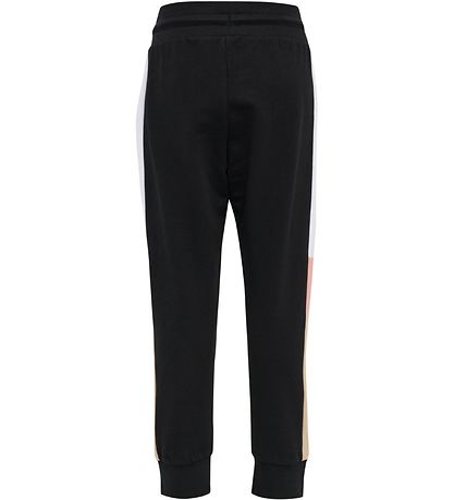 Hummel Trousers - HmlMia - Black/White/Pink/Beige