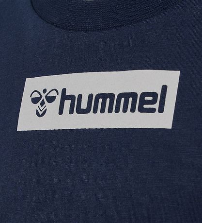Hummel Stuttermabolur - HmlFlow - Black Iris