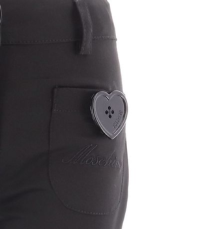 Moschino Byxor - Svart m. Hjärtan