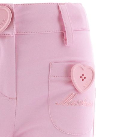 Moschino Trousers - Pink w. Hearts