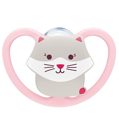 Nuk Schnuller - Space - 2er-Pack - Rose/White