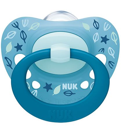 Nuk Schnuller - Signature - 2er-Pack - Blue/Dark Blue