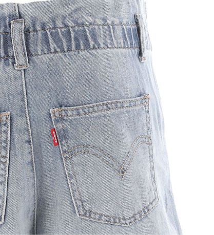 Levis Stuttbuxur - Gallaefni - Háhækkun - Light Pebble