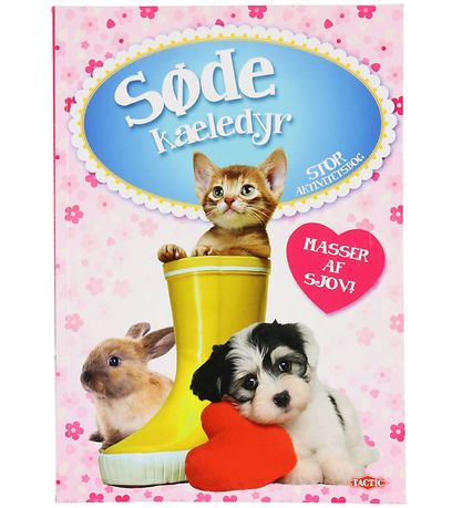 TACTIC Activity Book - Søde kæledyr - Danish