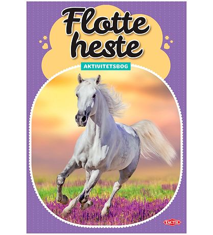 TACTIC Activity Book - Flotte heste - Danish