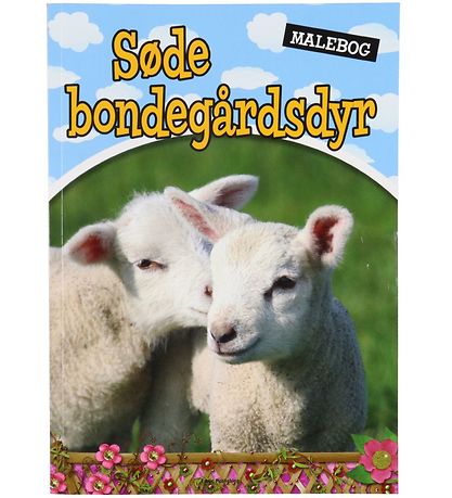 TACTIC Colouring Book - Søde bondegårdsdyr