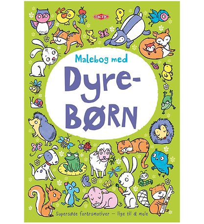 TACTIC Colouring Book - Dyrebørn