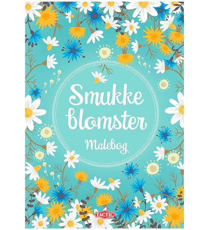 TACTIC Colouring Book - Smukke blomster