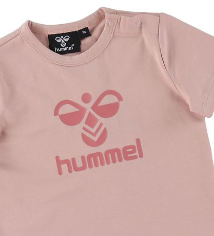 Hummel Stuttermabolur - hmlKAREN - Pale Mauve