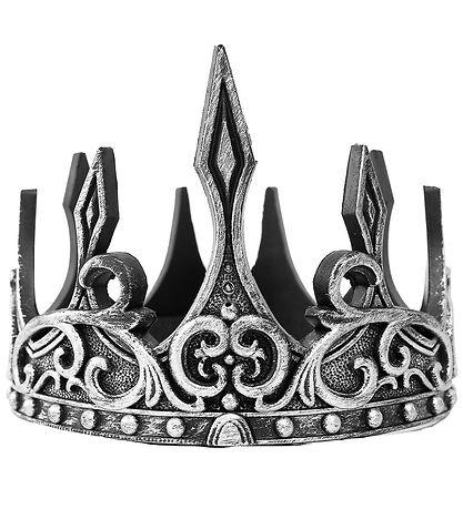 Great Pretenders Kostüm - Krone - Silber/Schwarz