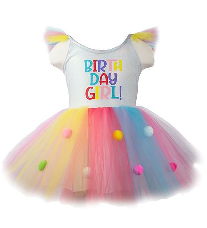 Great Pretenders Costume - Birthday Girl Dress w. Headband