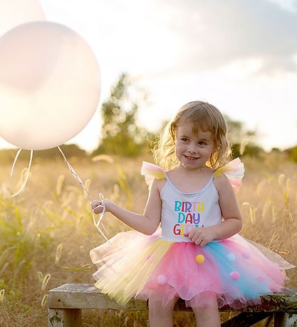Great Pretenders Costume - Birthday Girl Dress w. Headband