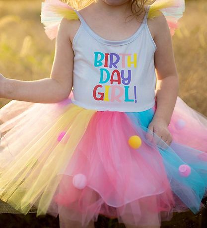 Great Pretenders Costume - Birthday Girl Dress w. Headband