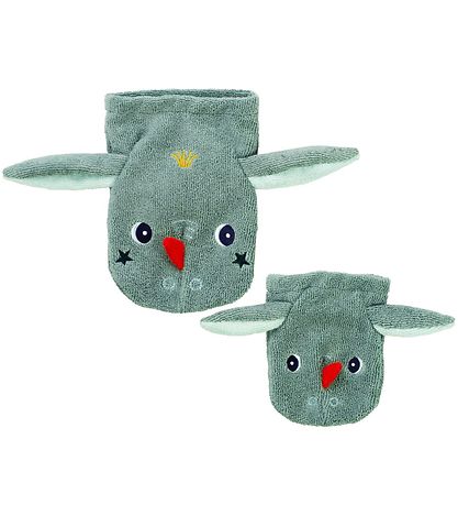 Lilliputiens Badehandschuh - 2er-Pack - Joe - Grün