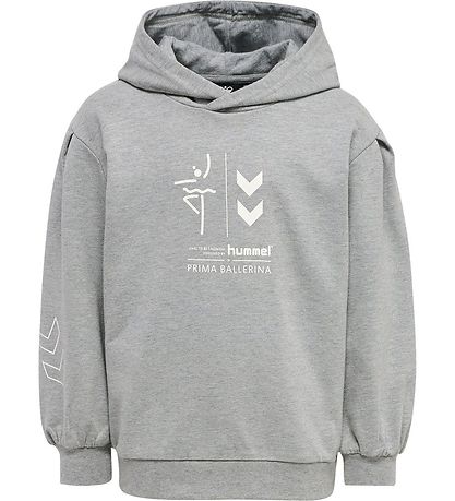 Hummel Kapuzenpullover - HmlPrima Bee - Graumeliert