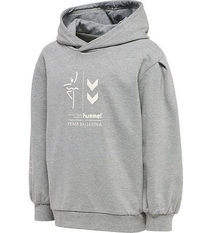 Hummel Kapuzenpullover - HmlPrima Bee - Graumeliert