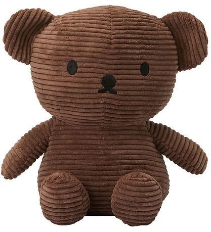Bon Ton Toys Soft Toy - 24 cm - Boris Bear - Corduroy Brown