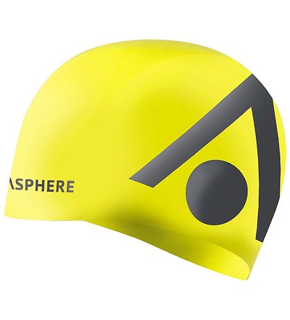 Aqua Sphere Swim Cap Cap - Tri Cap - Bright Yellow Grey