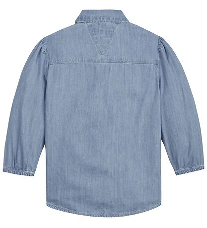 Tommy Hilfiger Overhemd - Light Blue Doek