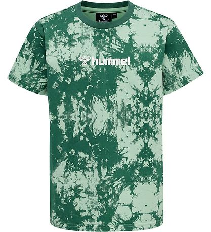 Hummel Stuttermabolur - hmlBay - Grænt