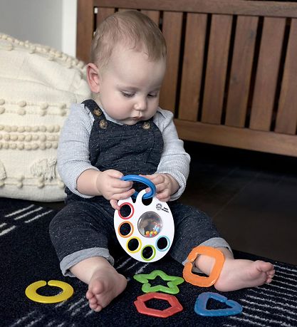 Baby Einstein Rattle w. Teether - Shake, Rattle & Soothe - Hvi