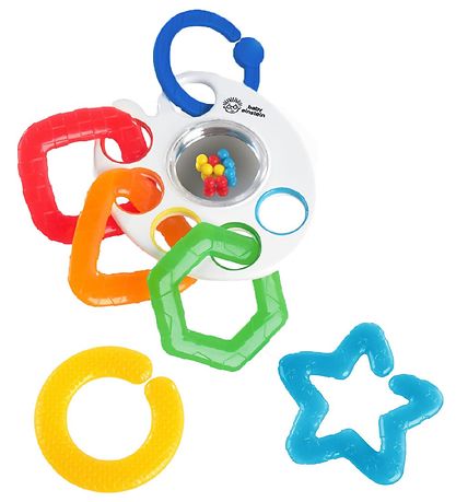 Baby Einstein Rattle w. Teether - Shake, Rattle & Soothe - Hvi