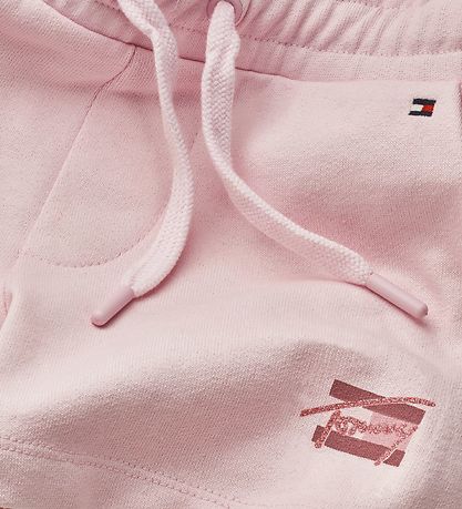 Tommy Hilfiger Stuttbuxur - Natural Dye Script - Broadway Bleikt