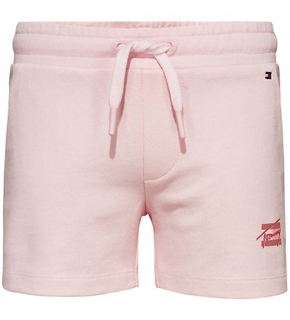 Tommy Hilfiger Stuttbuxur - Natural Dye Script - Broadway Bleikt