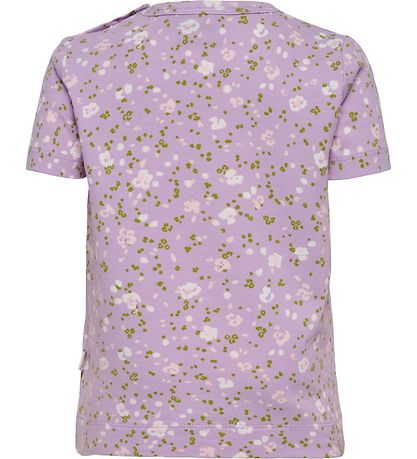 Hummel Stuttermabolur - HmlGlad - Orchid Blómstra