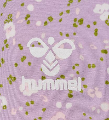 Hummel Stuttermabolur - HmlGlad - Orchid Blómstra