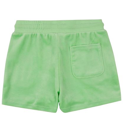 Juicy Couture Stuttbuxur - Velúr - Green Ash
