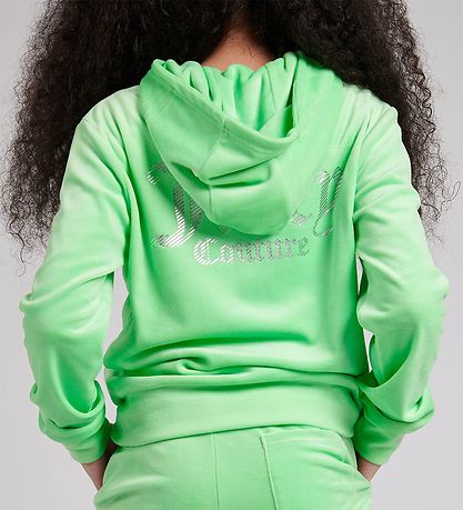 Juicy Couture Gilet - Velours - Green Ash