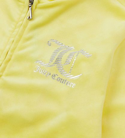 Juicy Couture Cardigan velúr - Yellow Pear