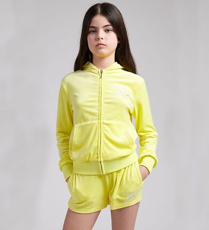 Juicy Couture Cardigan - Velvet - Yellow Pear