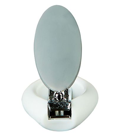 Mininor Nagelknipser m. Datei - Grau/Weiß