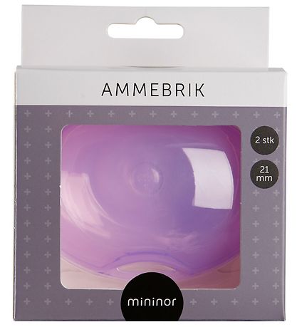 Mininor Stillhütchen - 21 mm - 2er-Pack - Silikon