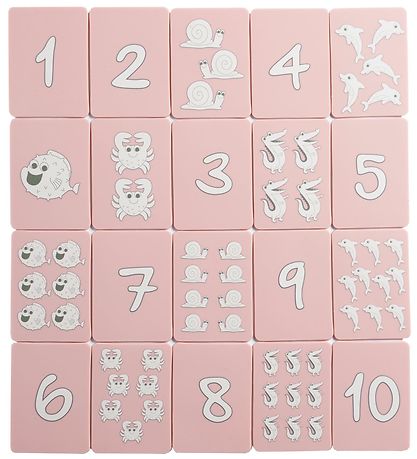 Scrunch Card - Silicone - 20 Pcs - Dusty Rose
