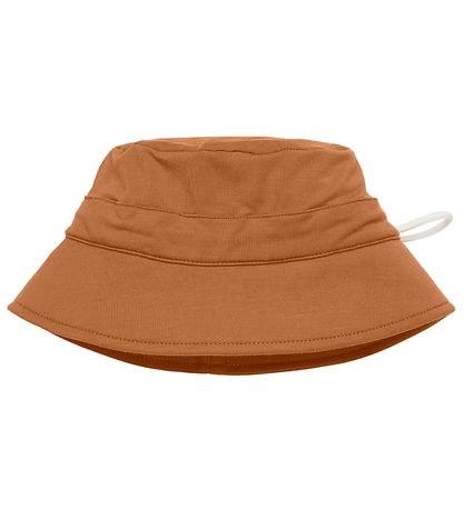 Minymo Bucket-hattur - Bambus - Jarðkorn