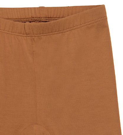 Minymo Leggings - Bambus - Jarðkorn