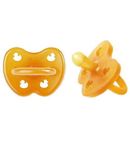 Hevea Schnuller - 0-3 Mt. - 2er-Pack - Naturgummi